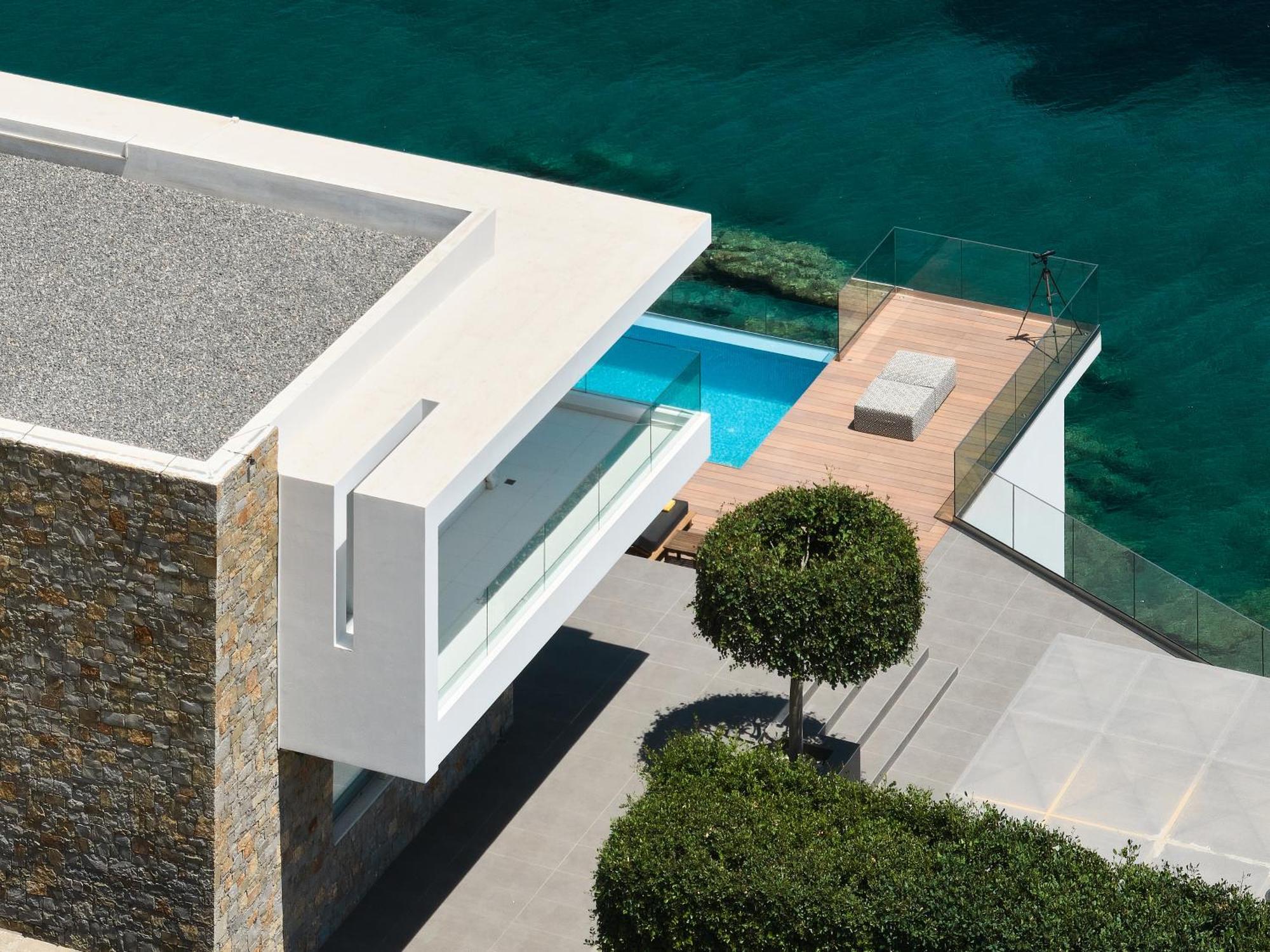 Beachfront Villa In Crete - Epavli Luxury Villa アギア・ペラギア エクステリア 写真